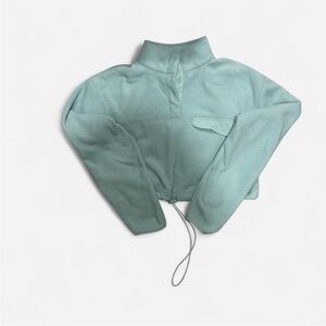 Forever 21 Mint Green Fleece Pullover